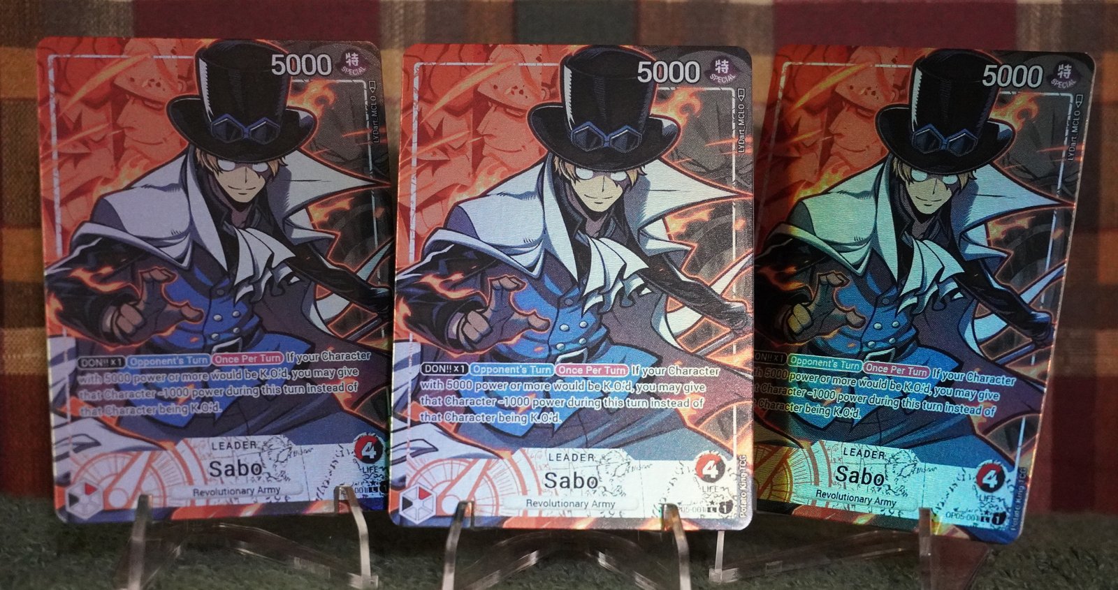 OP05 Sabo, Leader card - by LYDart_MCLO | PotatoKingTCG